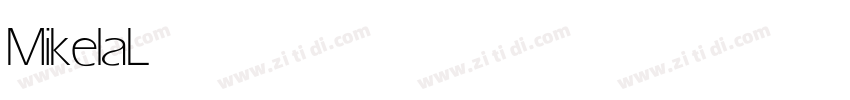 Mikela Light字体转换